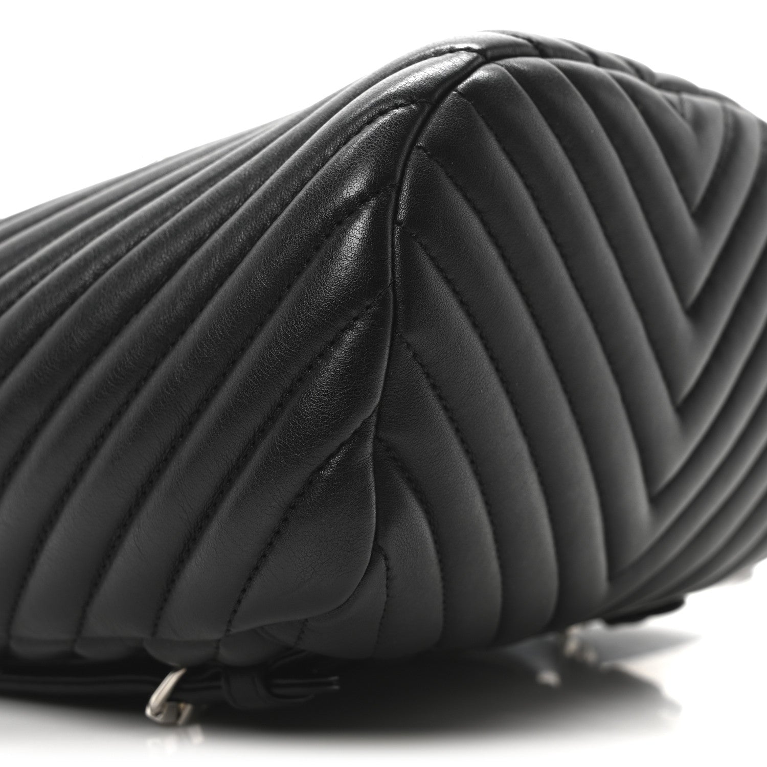 Chanel Lambskin Chevron Quilted Small Urban Spirit Backpack Black 9 of 10