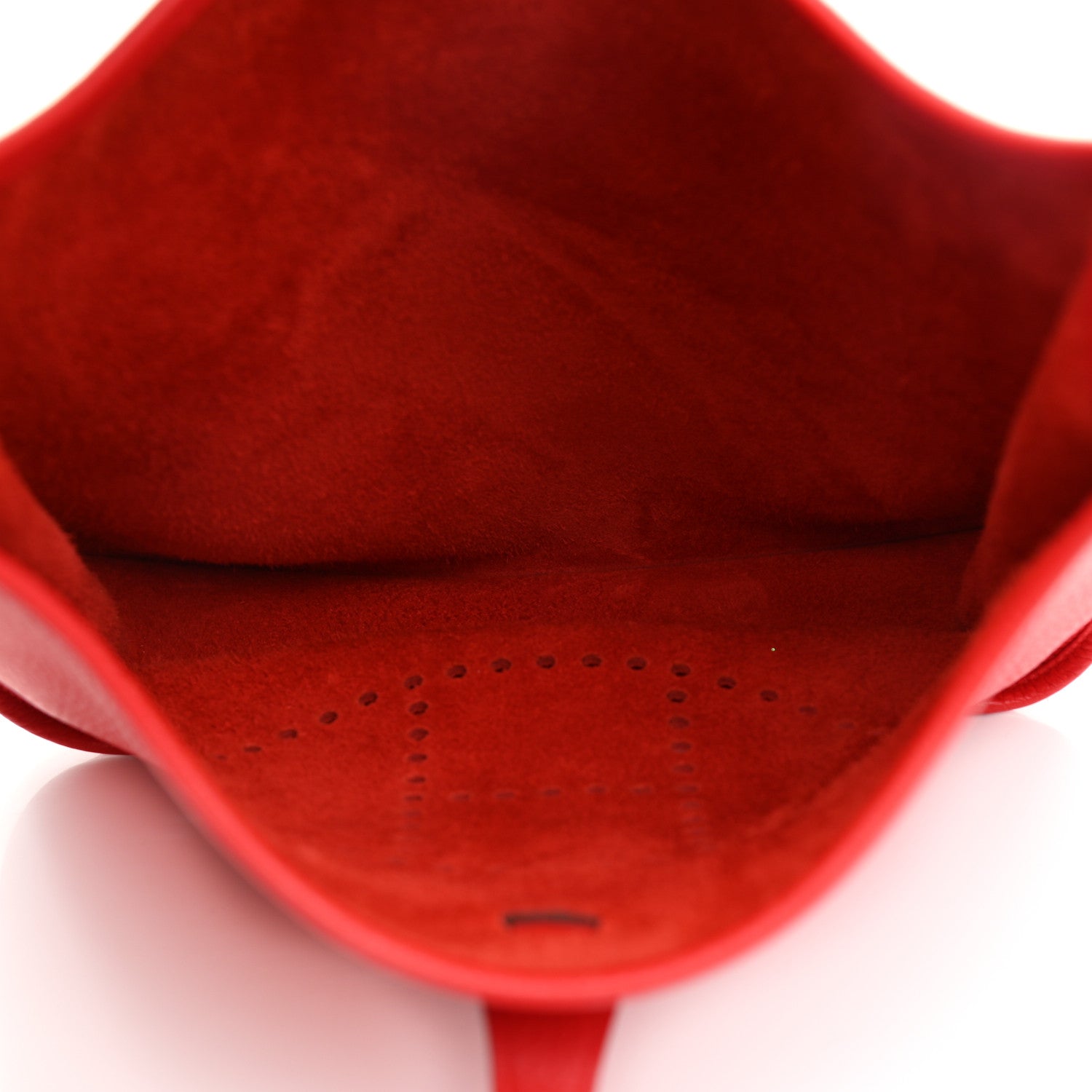 Hermes Taurillon Clemence Evelyne III PM Rouge De Coeur 8 of 21