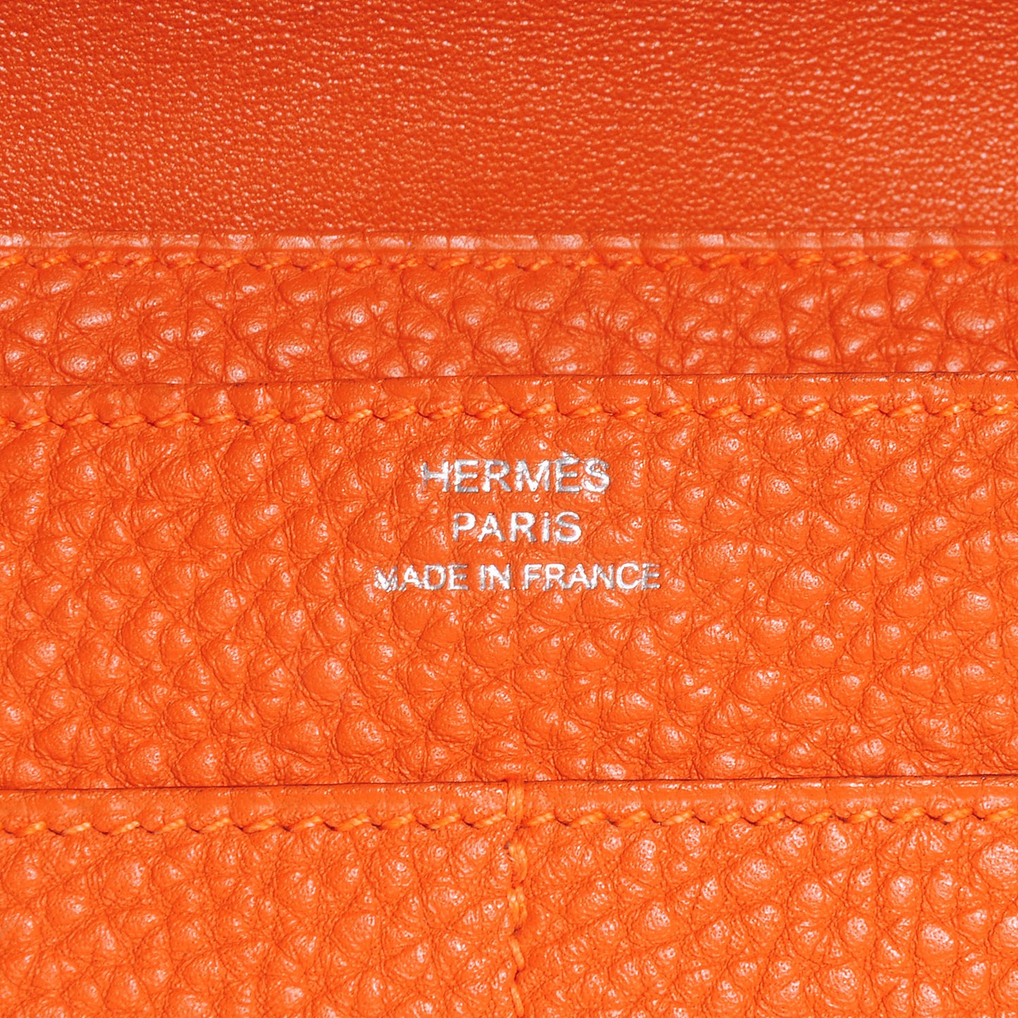 Togo Dogon Combined Wallet Orange