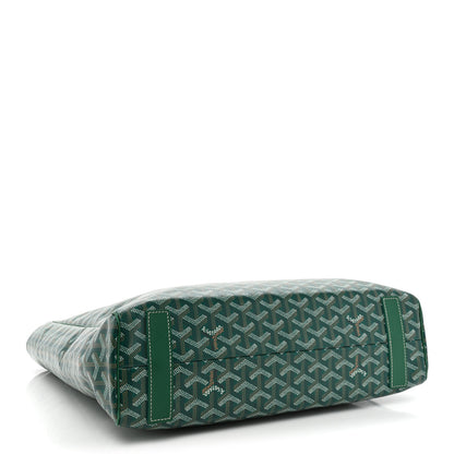 Goyard Goyardine Voltaire III Tote Green 4 of 16