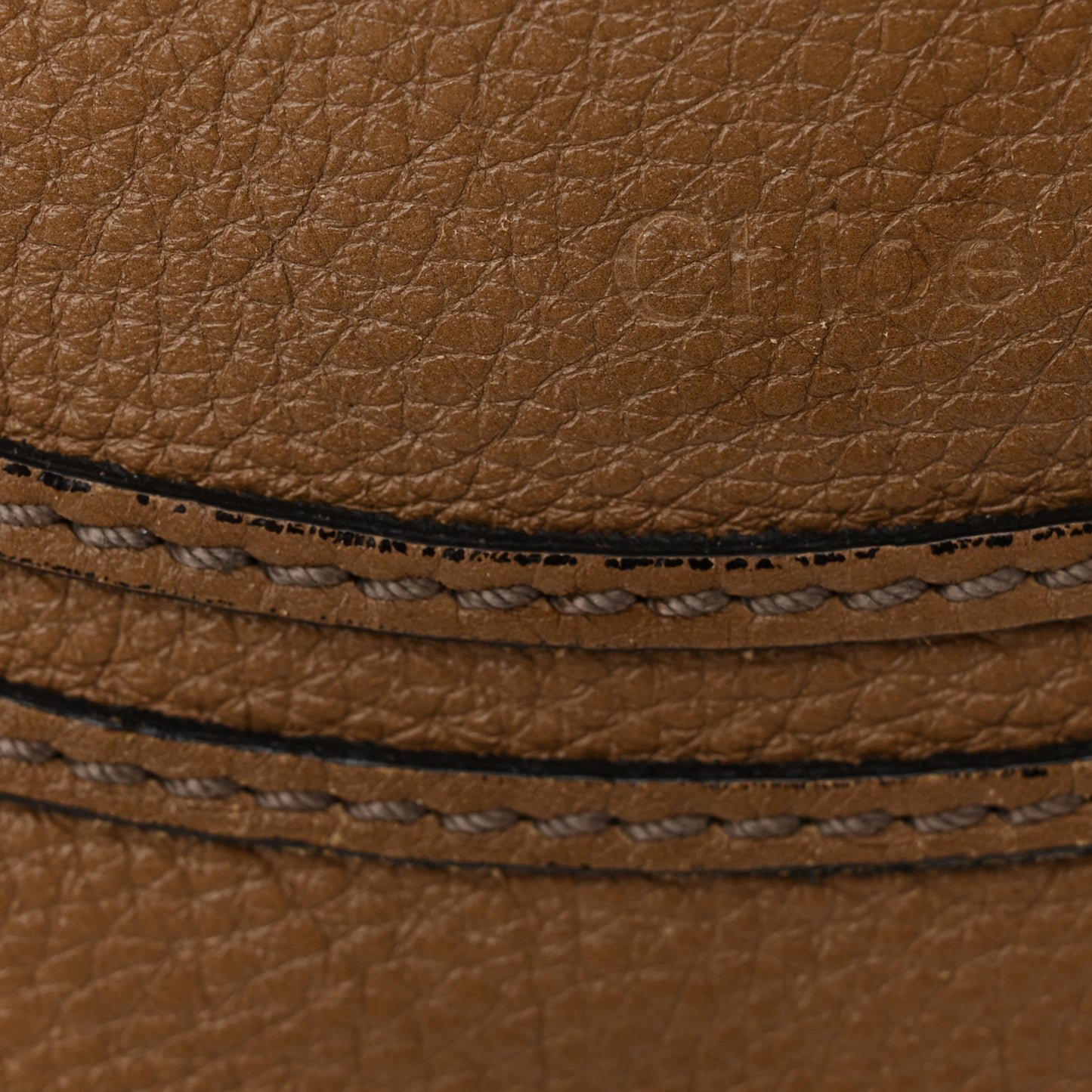 Calfskin Medium Marcie Round Crossbody Bag Nut