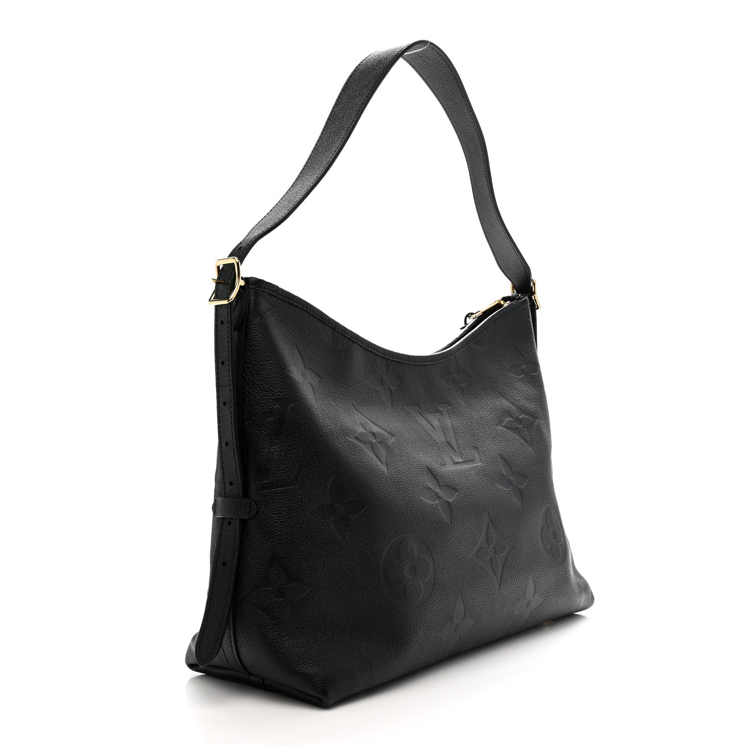 Louis Vuitton Empreinte Monogram Giant CarryAll MM Black 4 of 10