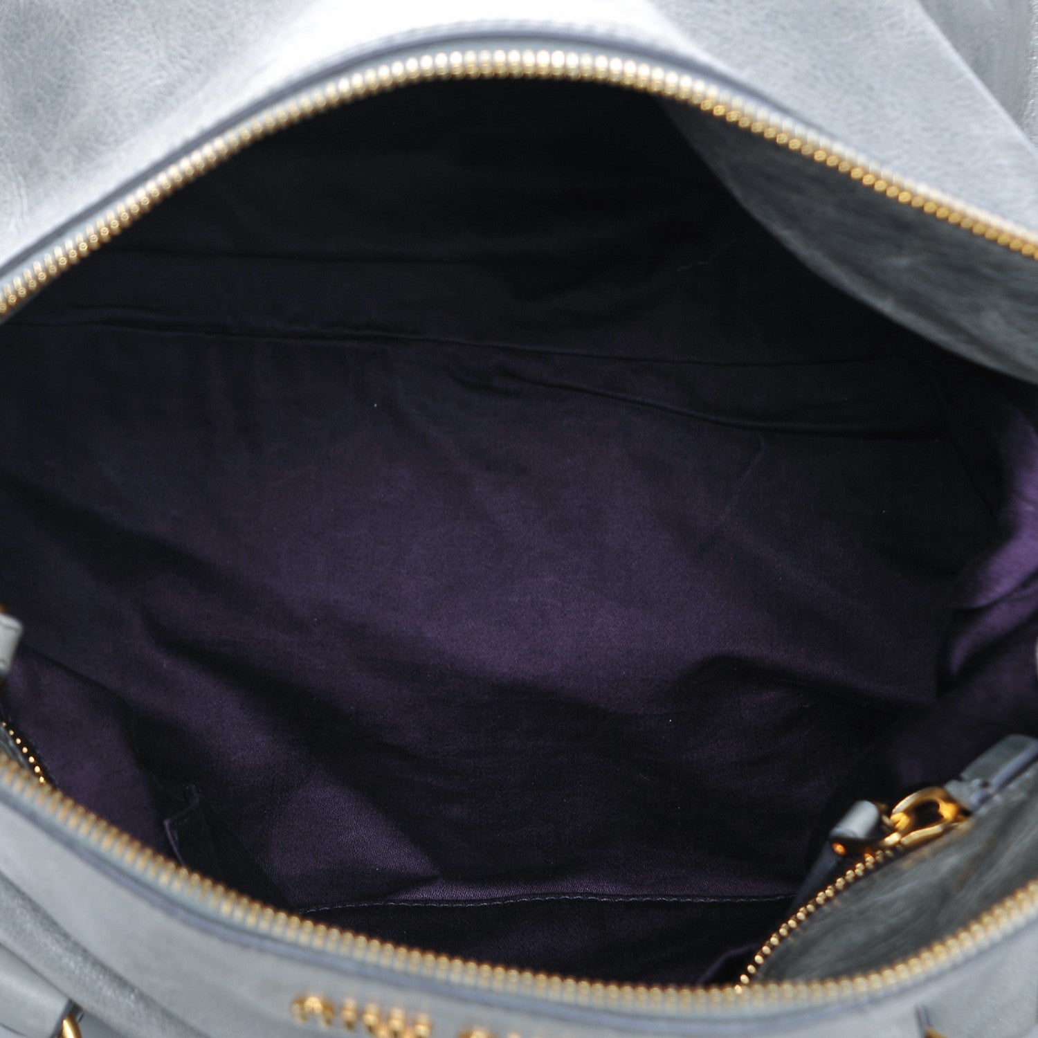Miu Miu Vitello Lux Medium Bow Bag Nube 5 of 7