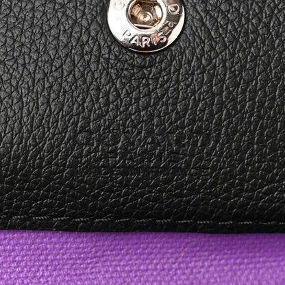 Goyard Goyardine Saint Louis Claire Voie GM Black Purple 6 of 10