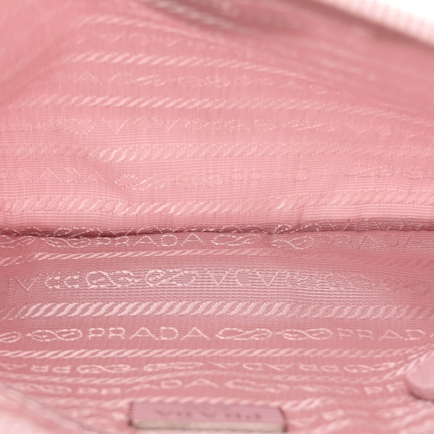 Re-Nylon Vela Saffiano Mini Pochette Bag Alabastro