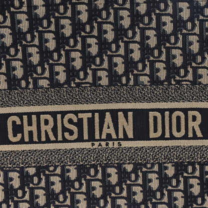 Christian Dior Oblique Large Book Tote Blue Multicolor 7 of 12