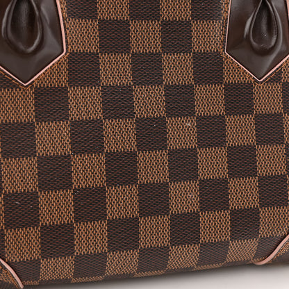 Louis Vuitton Damier Ebene Caissa Tote PM Rose Ballerine 15 of 16