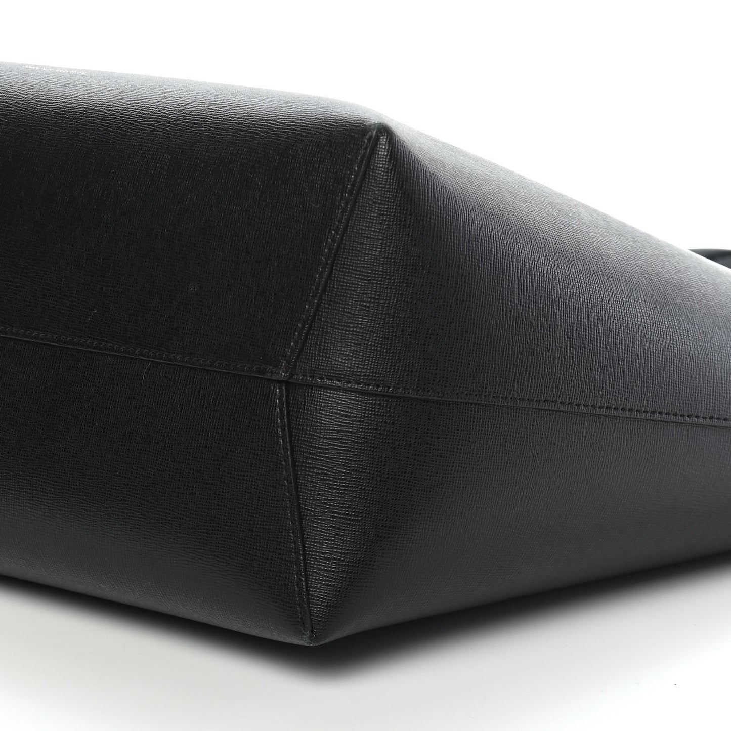 Saffiano Large Shopping Tote Black Flamma