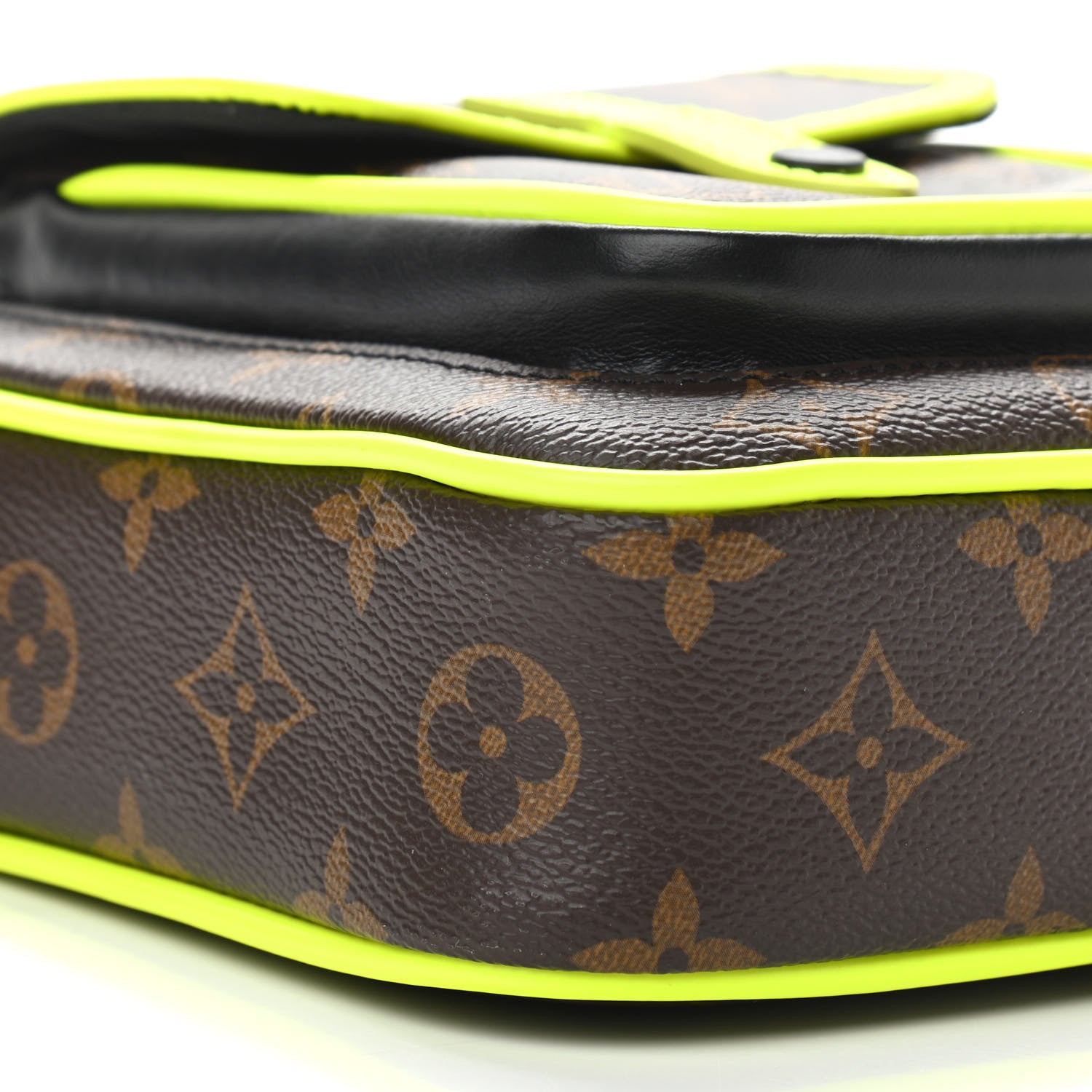 Louis Vuitton Monogram Macassar Christopher Wearable Wallet Fluorescent Yellow 9 of 16