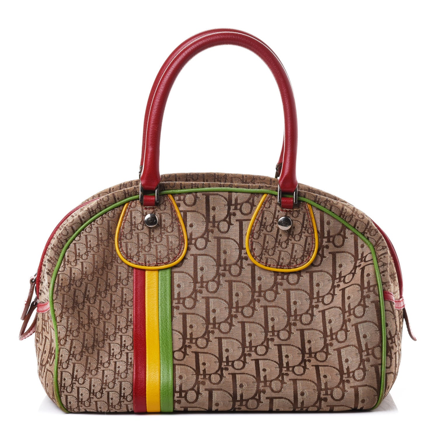 Christian Dior Monogram Rasta Bowler Beige 1 of 4