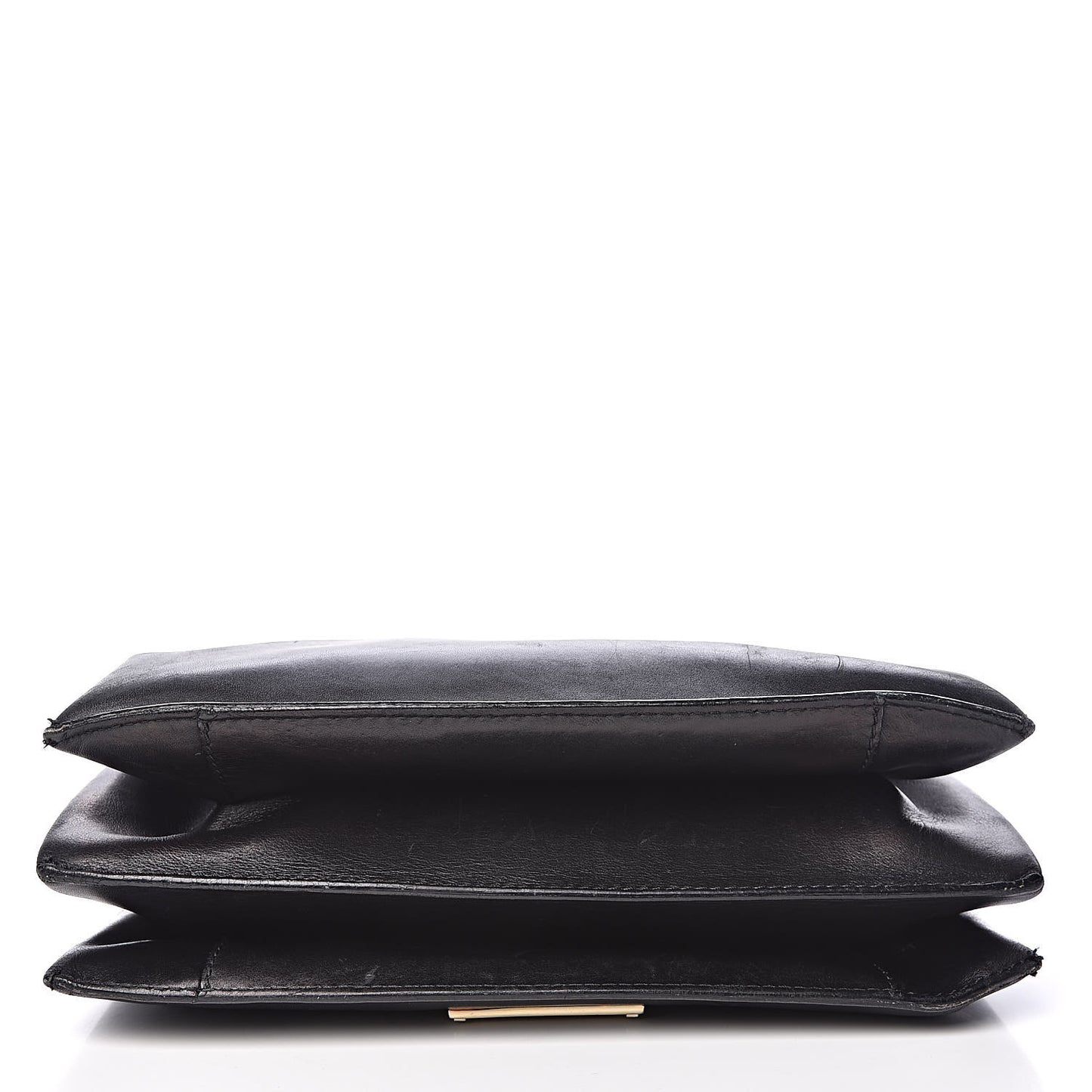 Vitello Rockstud Accordion Satchel Black