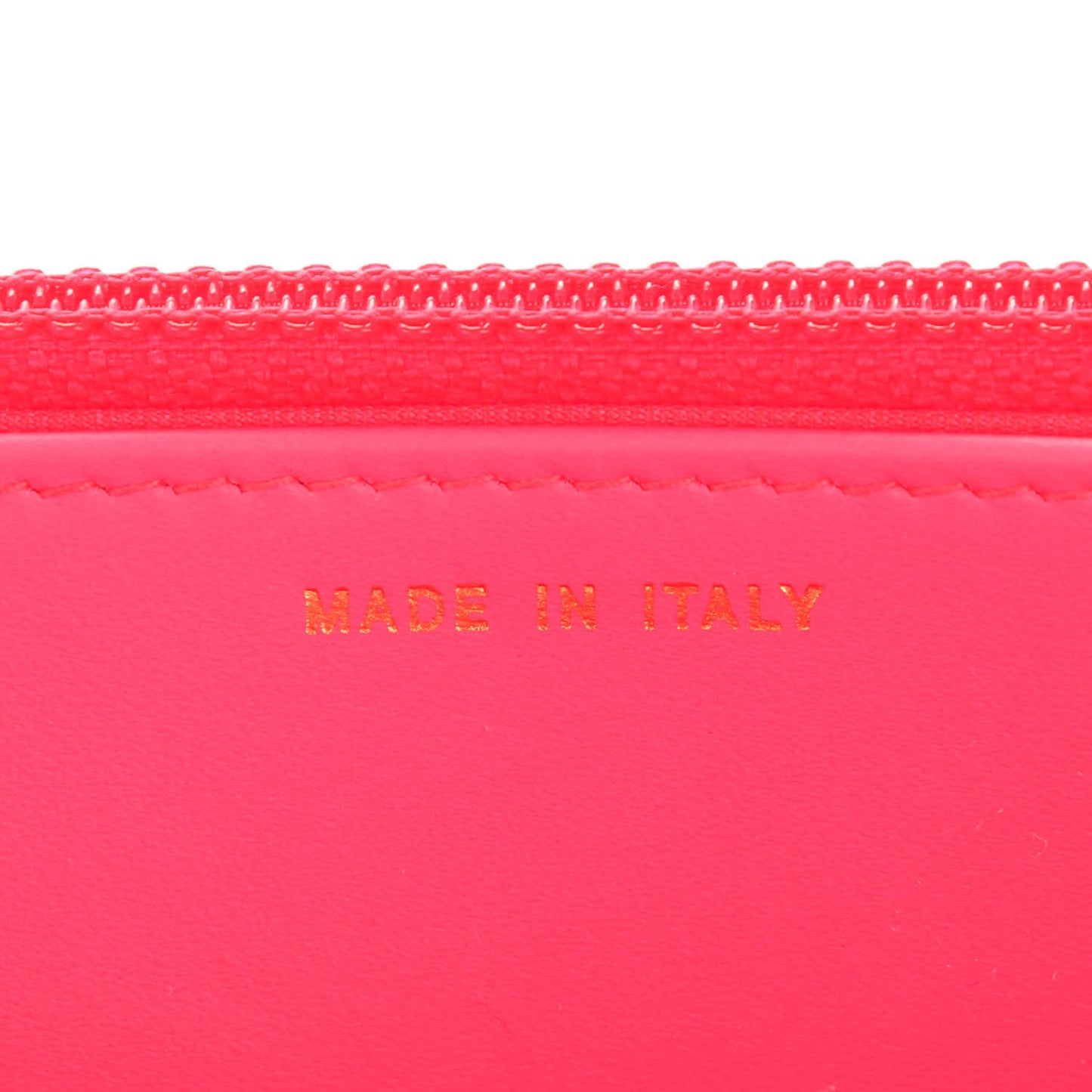 Patent Calfskin Quilted Boy Wallet On Chain WOC Pink