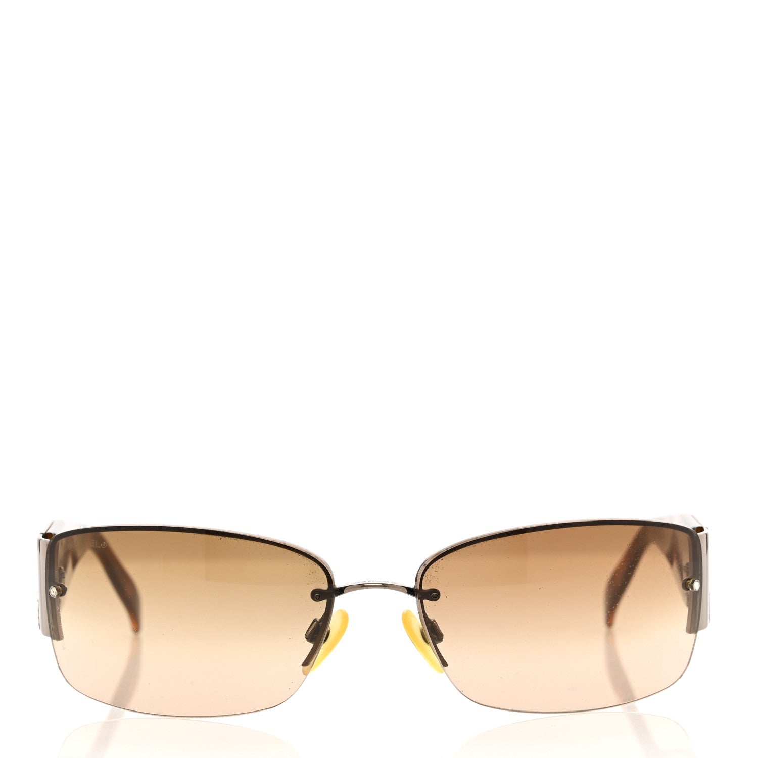 Chanel Crystal CC Sunglasses 4117-B Tortoise 2 of 8