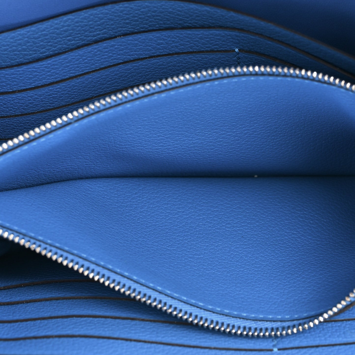 Evercolor Constance Long Wallet Bleu Zellige