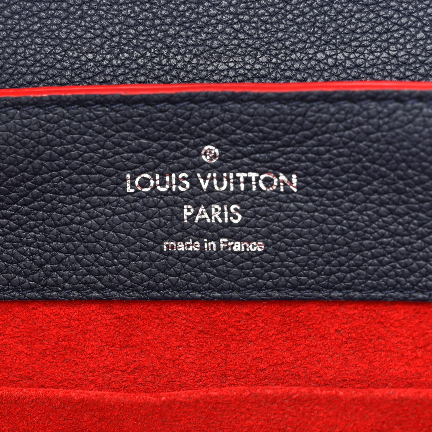 Louis Vuitton Soft Calfskin Lockme Backpack Marine Rouge 6 of 10