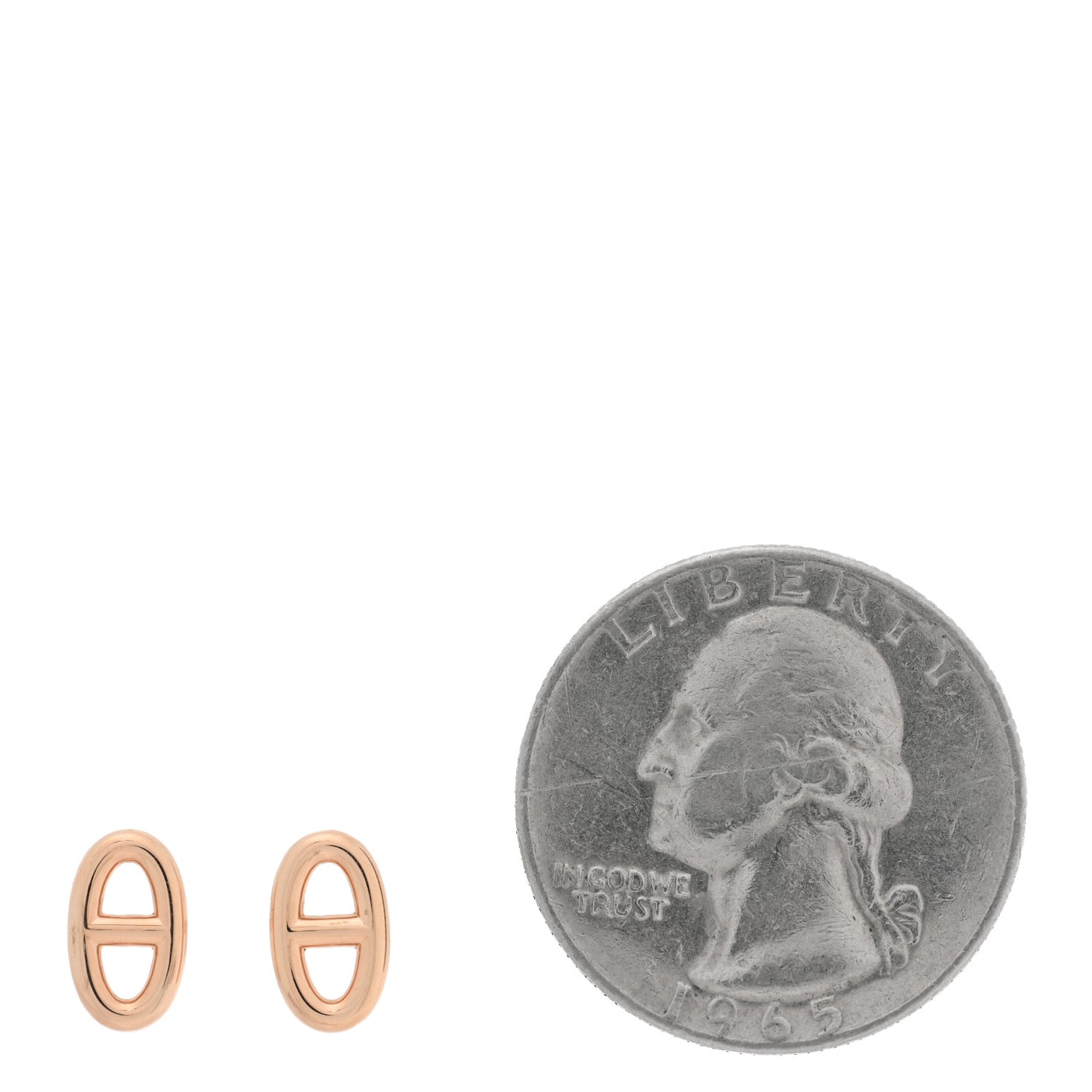 18K Rose Gold TPM Farandole Stud Earrings