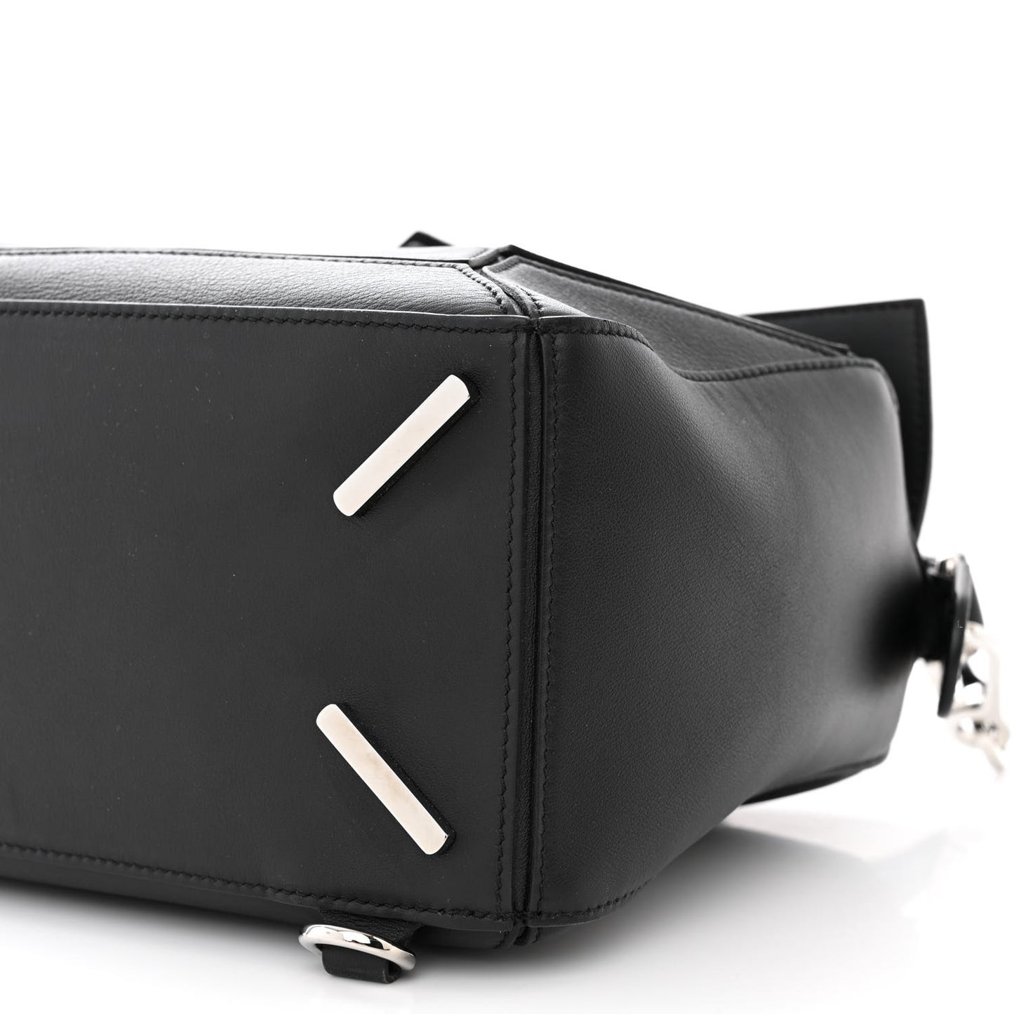 Calfskin Medium Puzzle Bag Black