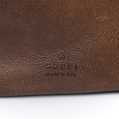 Gucci Calfskin Large Harness Hobo Maple Brown 23 of 32