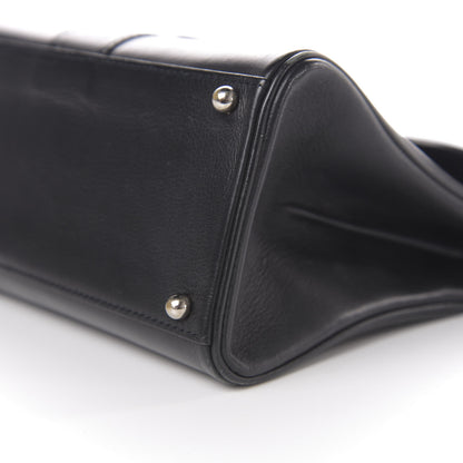 Delvaux Calfskin Mini Brillant Satchel Black 12 of 13