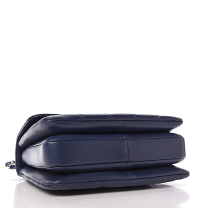 Chanel Lambskin Quilted Small Trendy CC Flap Dual Handle Bag Navy 4 of 10