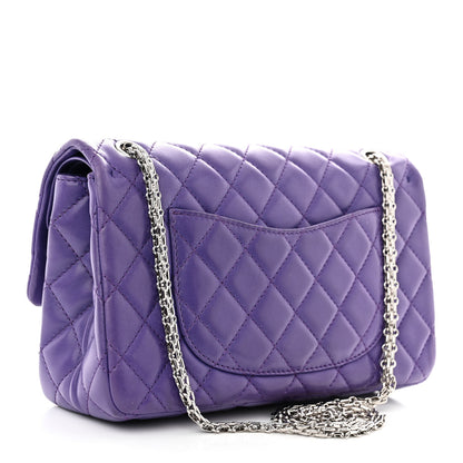 Chanel Lambskin Quilted 2.55 Reissue 226 Flap Purple 3 of 12