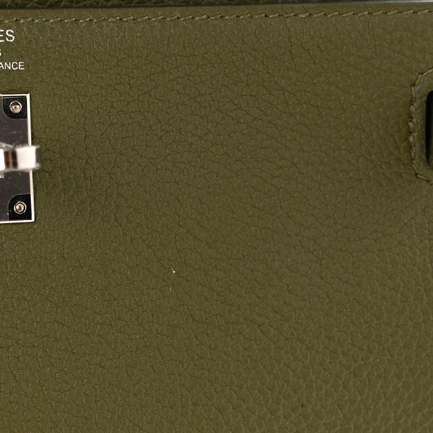 Hermes Togo Kelly Retourne 25 Vert Veronesse 11 of 12