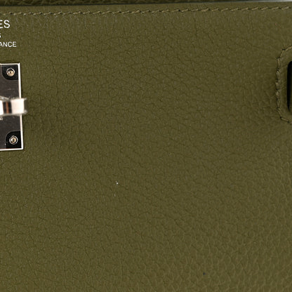 Hermes Togo Kelly Retourne 25 Vert Veronesse 11 of 12