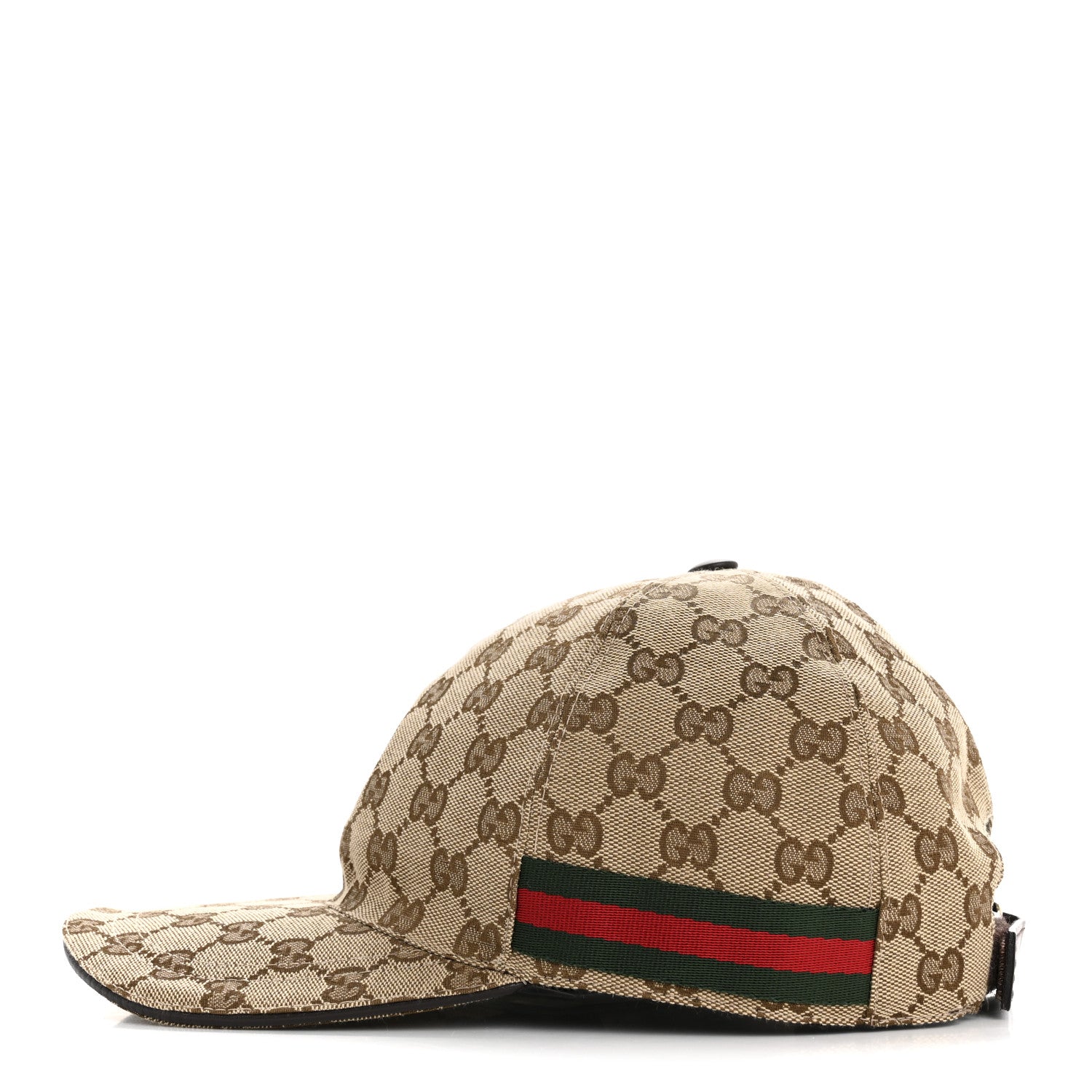 Gucci Monogram Web Baseball Hat S Beige Cocoa 4 of 13