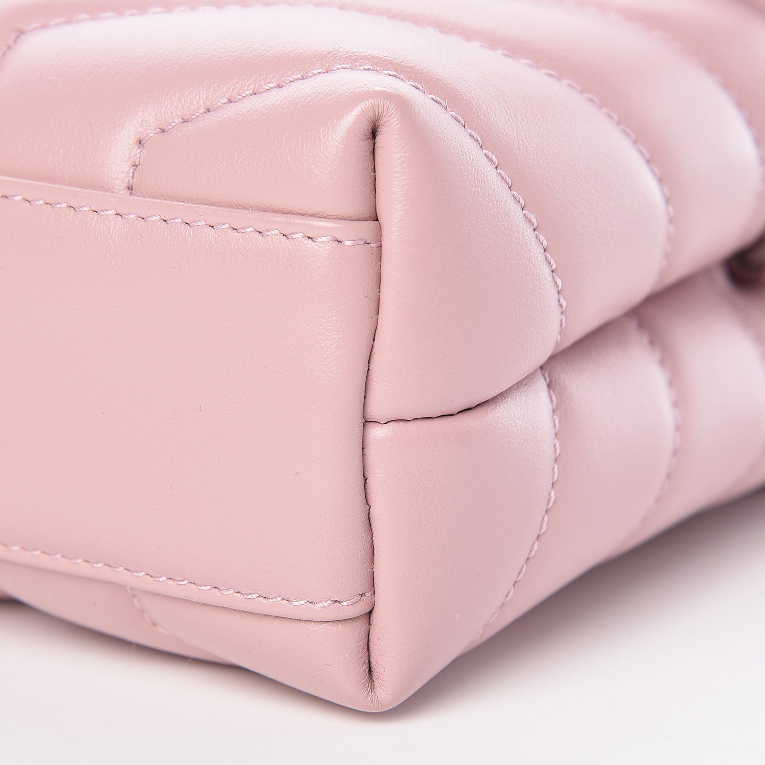Saint Laurent Calfskin Y Quilted Monogram Toy Loulou Crossbody Bag Tender Pink 11 of 11
