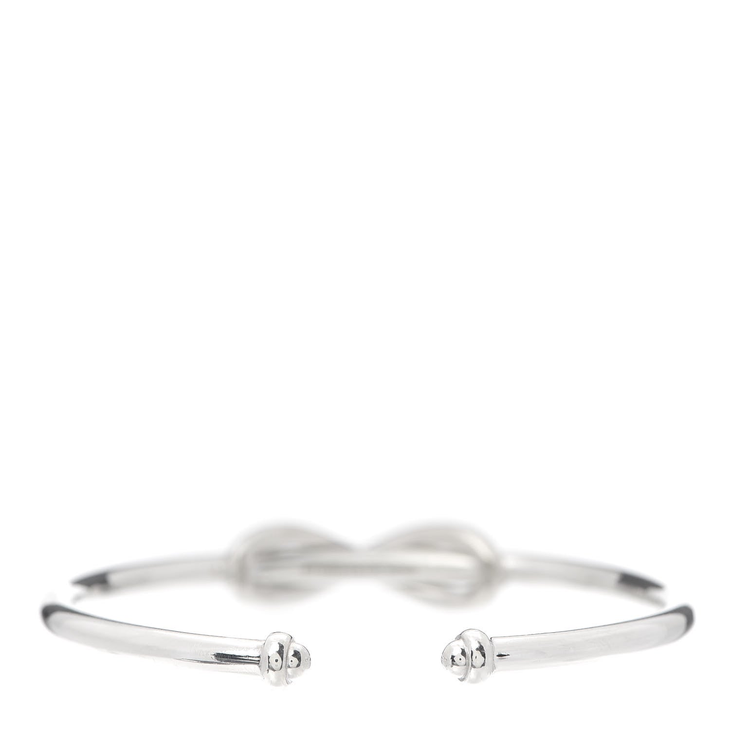 Tiffany Sterling Silver Infinity Cuff Bracelet 3 of 5