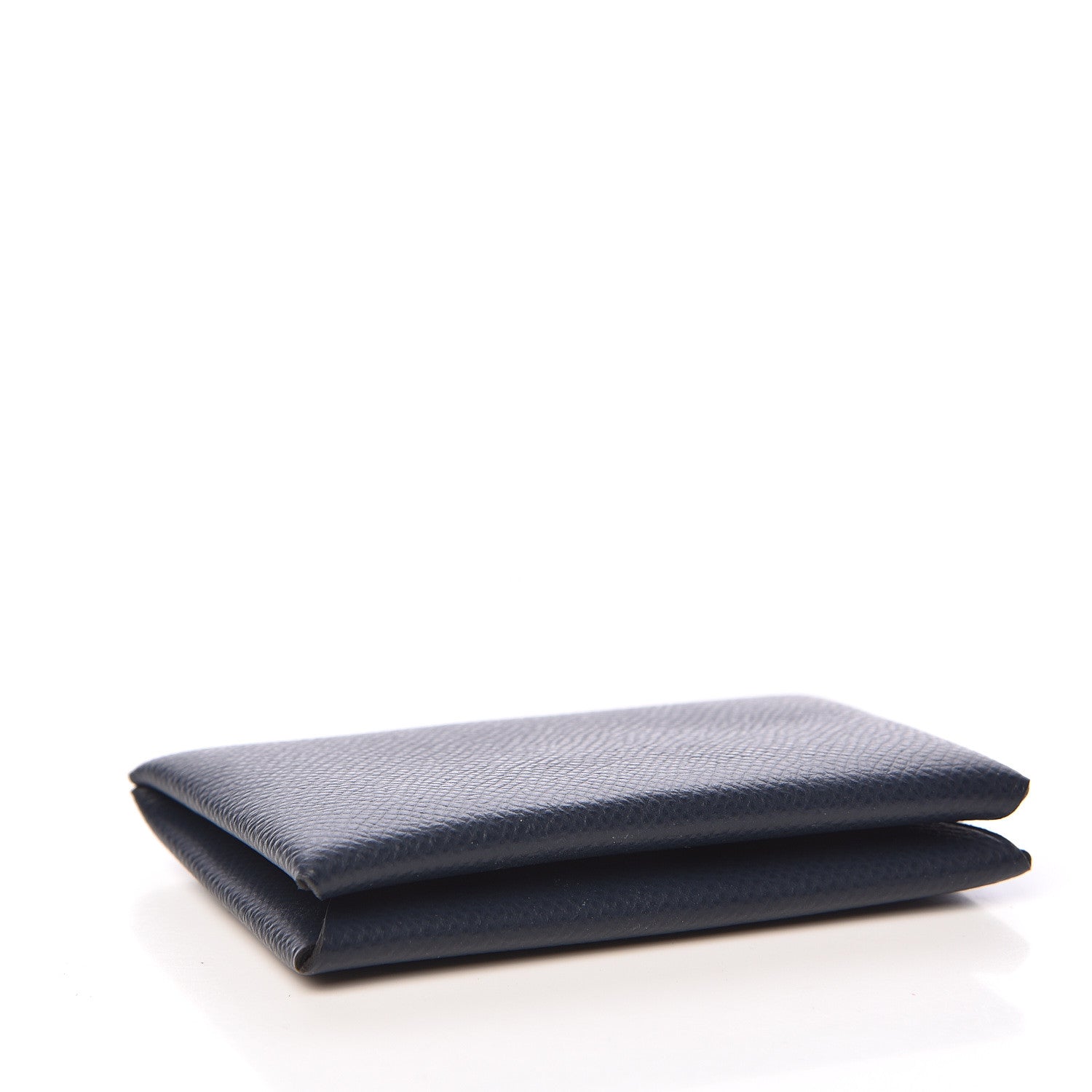 Hermes Epsom Calvi Card Case Bleu Nuit 4 of 8