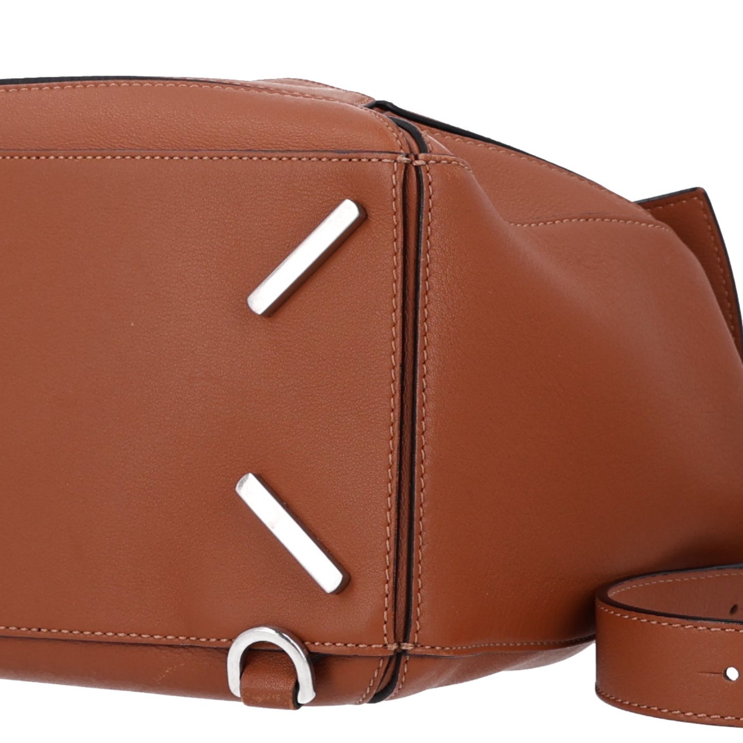 Calfskin Medium Puzzle Bag Tan