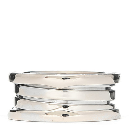 Bulgari 18K White Gold B.Zero1 Three-Band Ring 51 5.75 1 of 5