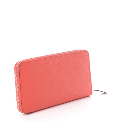 Hermes Epsom Silk'in Wallet Rose Jaipur 2 of 5