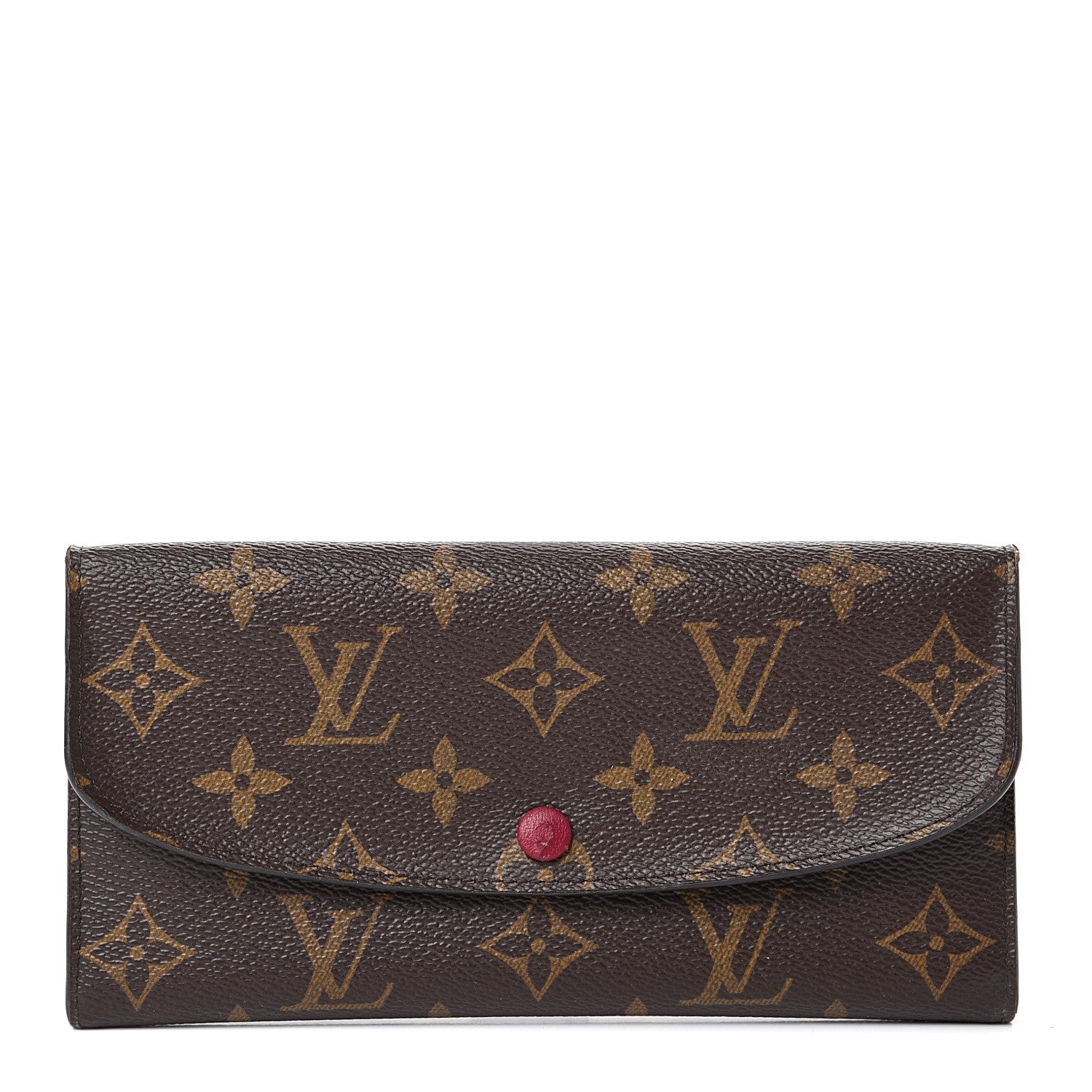Louis Vuitton Monogram Emilie Wallet Fuchsia 1 of 13