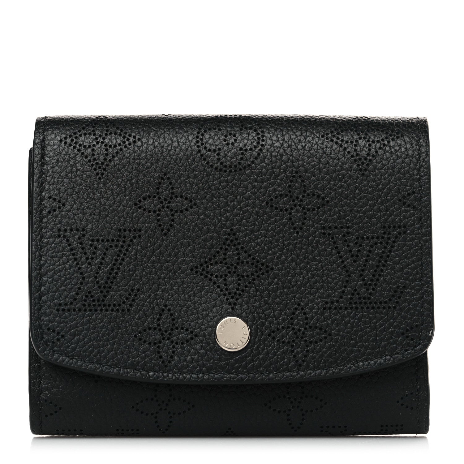 Louis Vuitton Mahina Iris Compact Wallet NM Black 1 of 6
