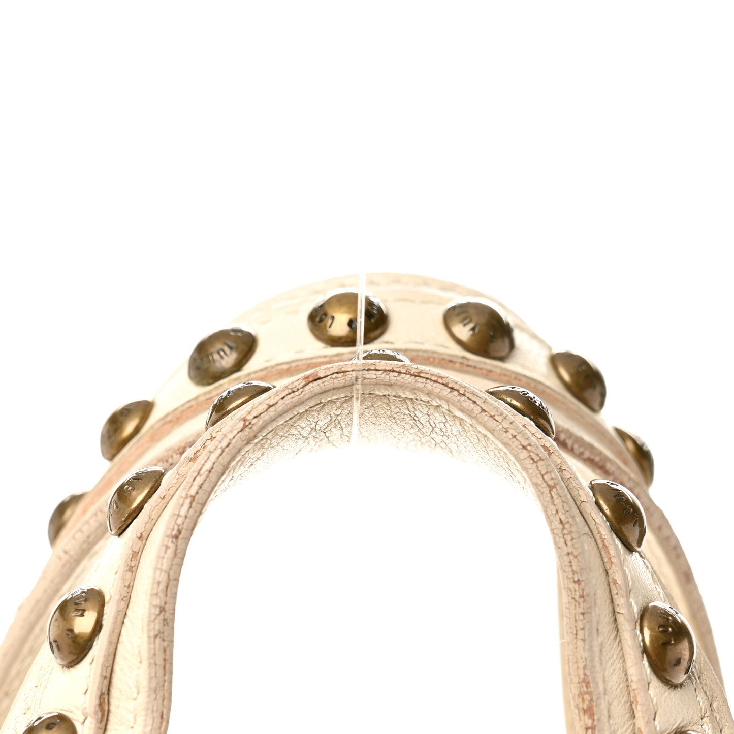 Lambskin Riveting White