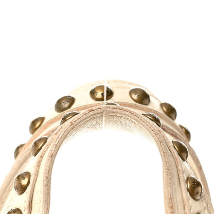 Louis Vuitton Lambskin Riveting White 13 of 13