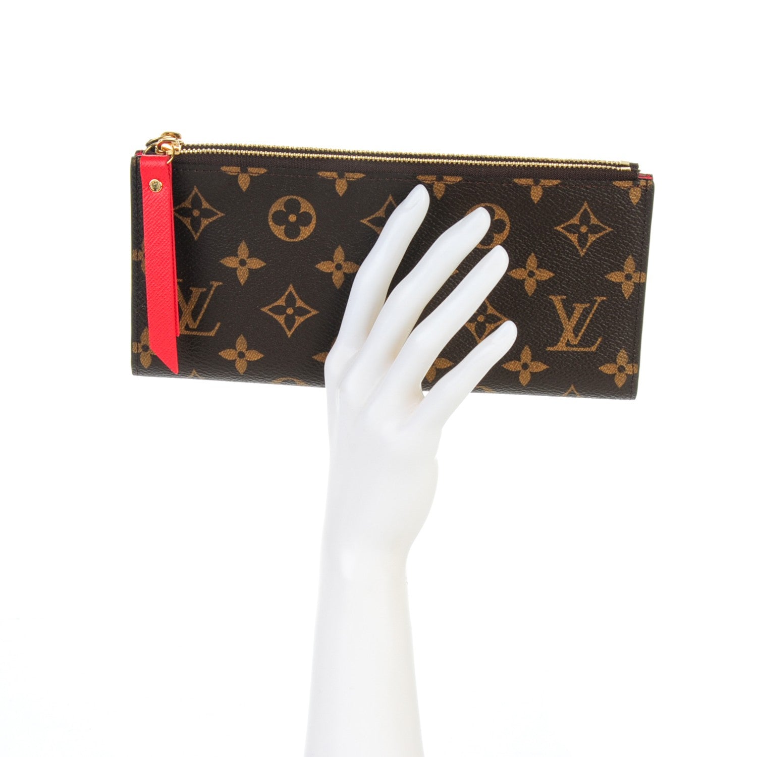 Louis Vuitton Monogram Adele Wallet Coquelicot 2 of 7