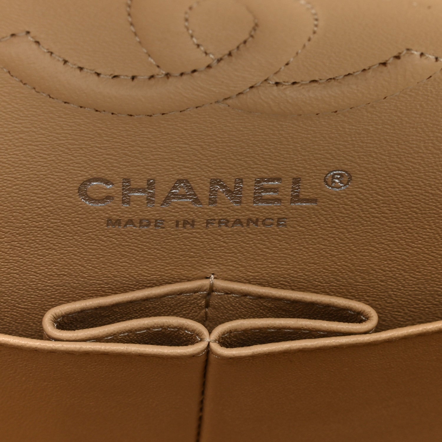 Chanel Caviar Quilted Small Double Flap Beige 6 of 11