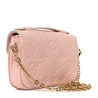 Louis Vuitton Empreinte Micro Metis Rose Pink 3 of 9