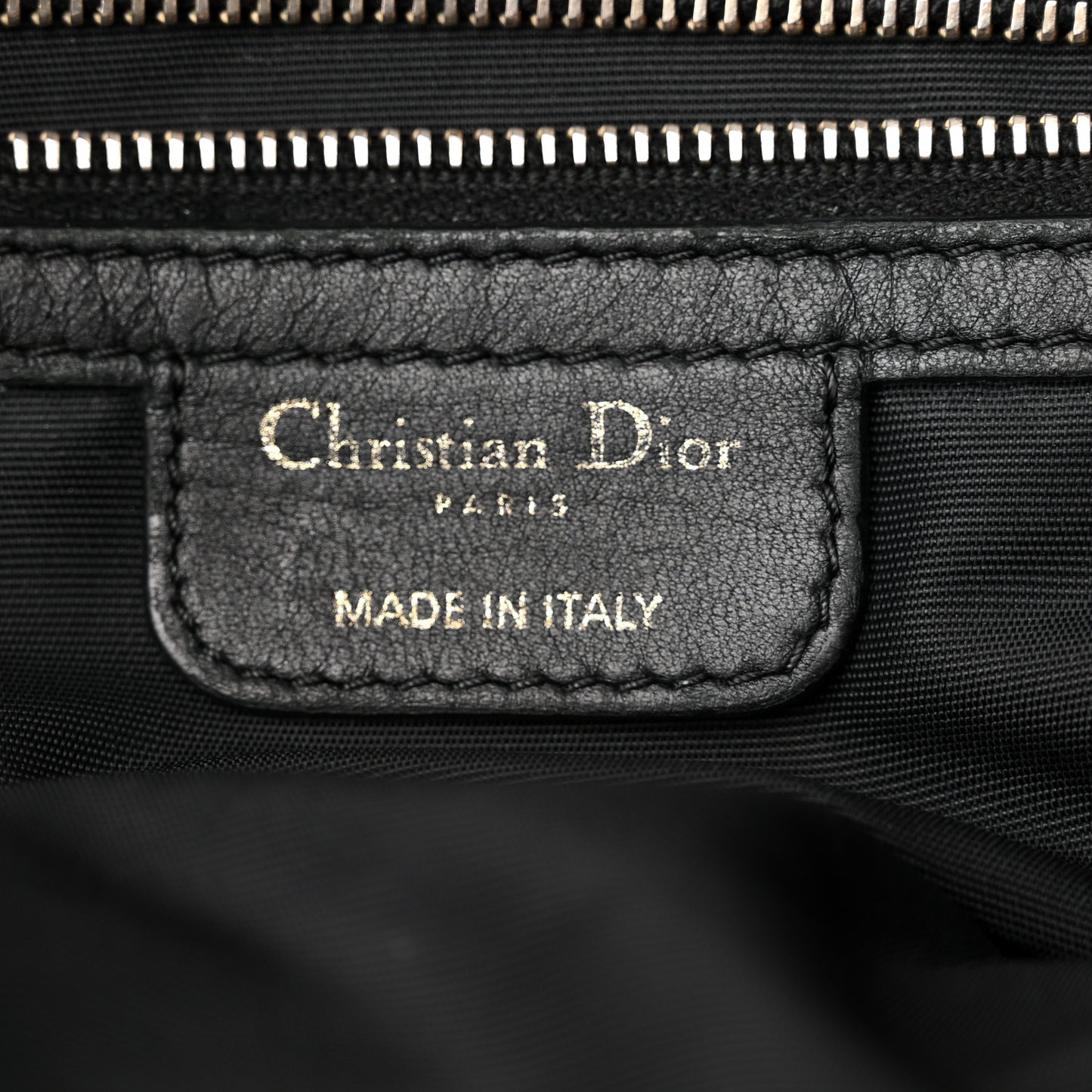 Lambskin Cannage Large New Lock Flap Black