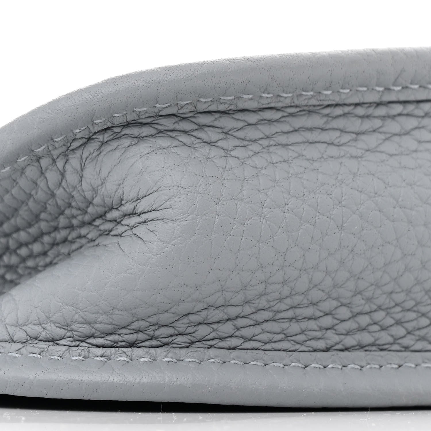 Hermes Taurillon Clemence Evelyne TPM Gris Pantin 9 of 10