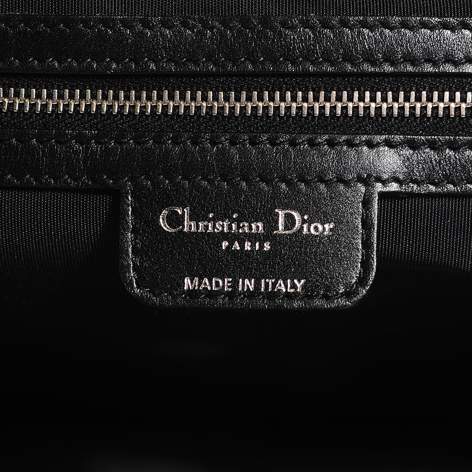 Christian Dior Coated Canvas Cannage Medium Panarea Tote Black 14 of 16