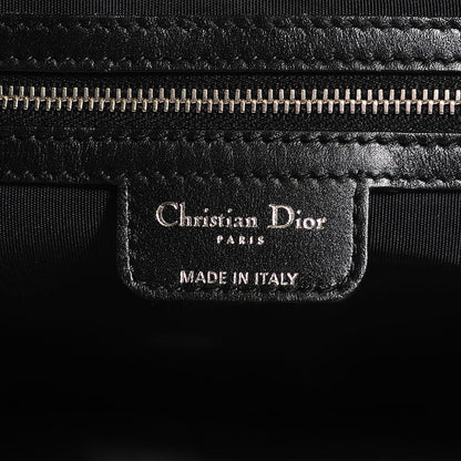 Christian Dior Coated Canvas Cannage Medium Panarea Tote Black 14 of 16