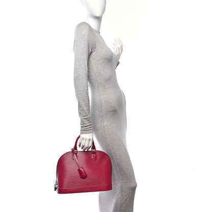 Louis Vuitton Epi Alma PM Fuchsia 2 of 9