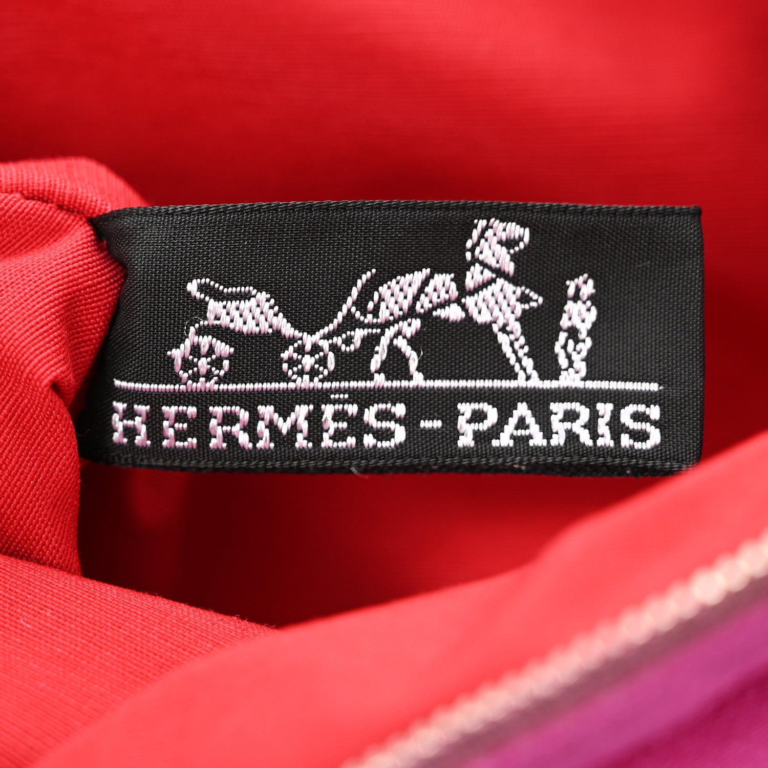 Hermes Silk Bolide Trousse De Voyage Cosmetic Case 6 of 9