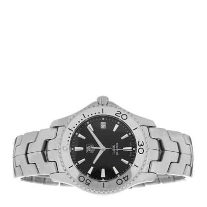 Tag Heuer Stainless Steel 38mm Link Quartz Watch Black WJ1110 2 of 5