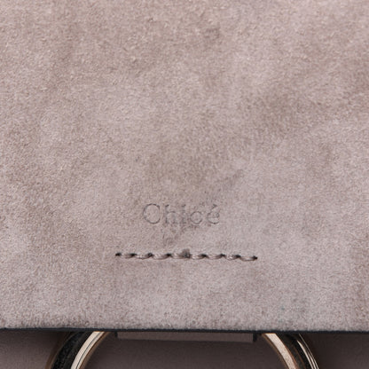 Chloe Suede Calfskin Mini Faye Backpack Motty Grey 17 of 17