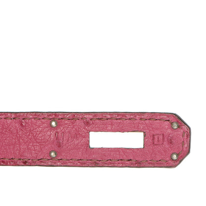 Hermes Ostrich HAC Birkin 32 Fuchsia 16 of 28